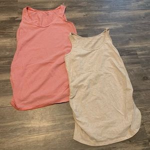 Motherhood Maternity Ruched Tanks